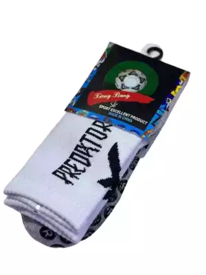 Гетры Predator Socks, белые, размер 43